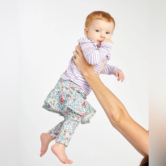 Rockets of Awesome Ditsy Floral Skirted Leggings, 18-24m - Picture 2 of 5